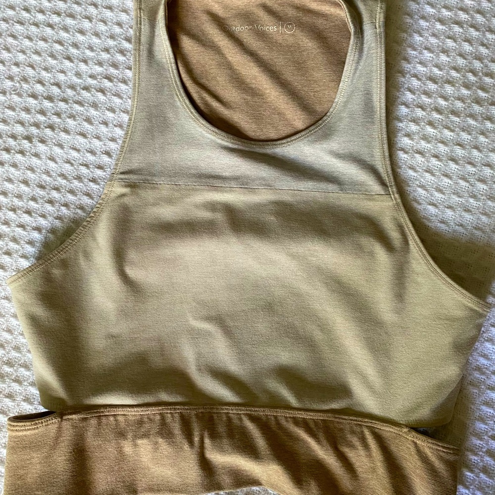 Outdoor Voices sports bra crop top used